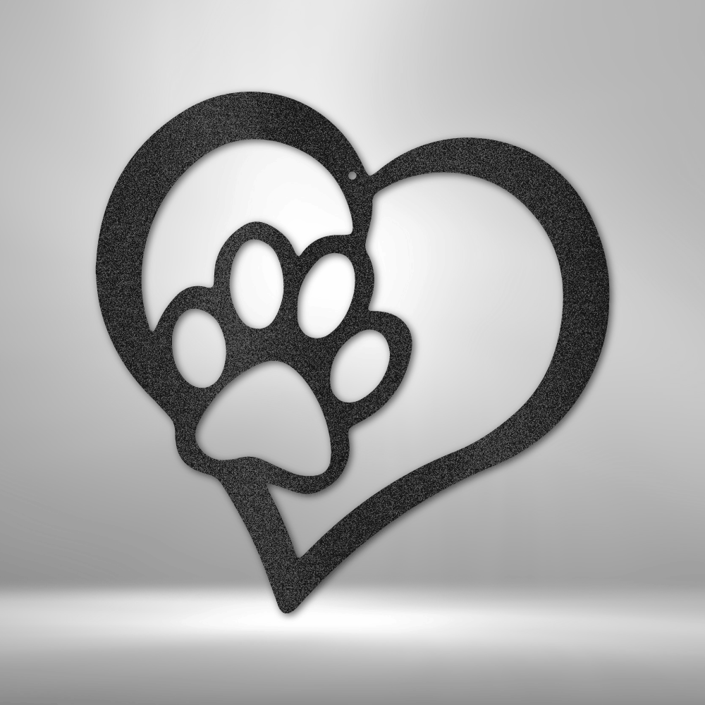 Puppy Love - Steel Sign